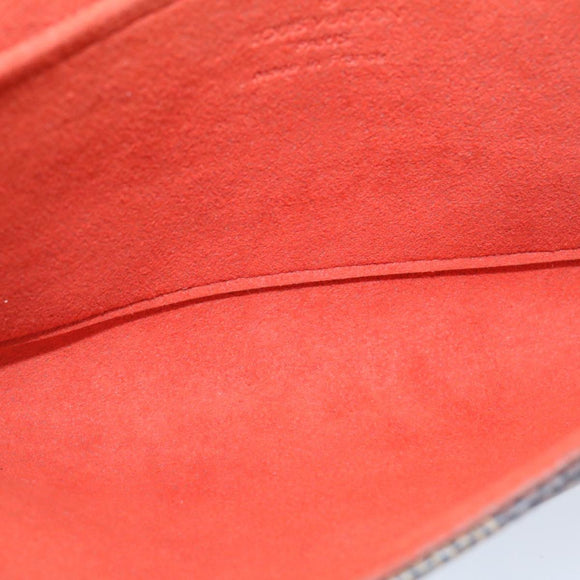 LOUIS VUITTON Damier Ebene Pochette Twin GM Shoulder Bag N51851 LV Auth 24679A