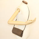 LOUIS VUITTON Damier Ebene Pochette Twin GM Shoulder Bag N51851 LV Auth 24679A-19