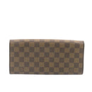 LOUIS VUITTON Damier Ebene Pochette Twin GM Shoulder Bag N51851 LV Auth 24679A-2