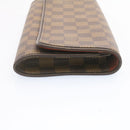 LOUIS VUITTON Damier Ebene Pochette Twin GM Shoulder Bag N51851 LV Auth 24679A-3