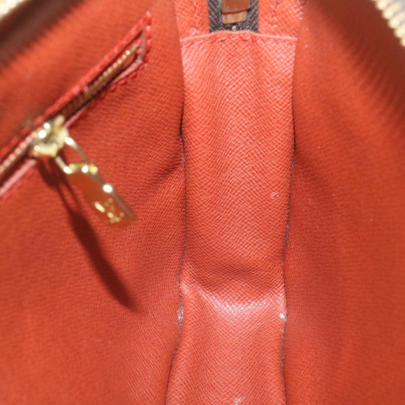 LOUIS VUITTON Damier Ebene Marly Dragonne GM Clutch Bag SP Order LV Auth 25039SA