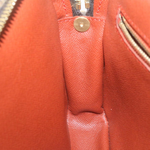 LOUIS VUITTON Damier Ebene Marly Dragonne GM Clutch Bag SP Order LV Auth 25039SA