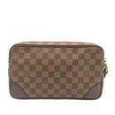 LOUIS VUITTON Damier Ebene Marly Dragonne GM Clutch Bag SP Order LV Auth 25039SA-3