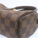 LOUIS VUITTON Damier Ebene Mini Speedy Hand Bag M41534 LV Auth 25202SM-15