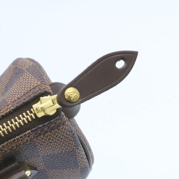 LOUIS VUITTON Damier Ebene Mini Speedy Hand Bag M41534 LV Auth 25202SM