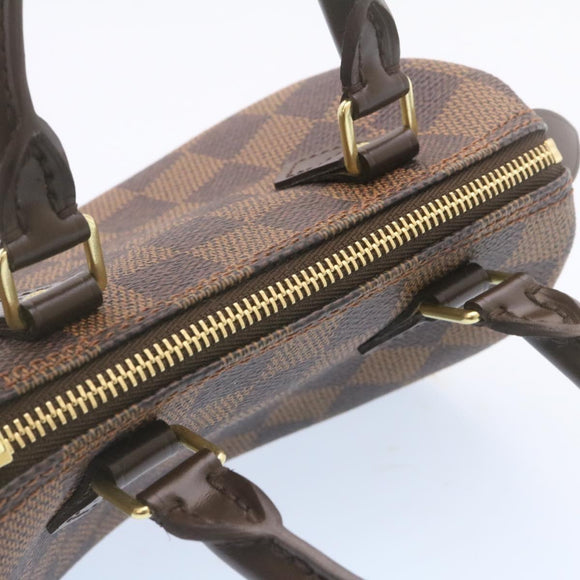 LOUIS VUITTON Damier Ebene Mini Speedy Hand Bag M41534 LV Auth 25202SM
