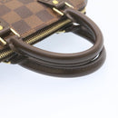 LOUIS VUITTON Damier Ebene Mini Speedy Hand Bag M41534 LV Auth 25202SM-7