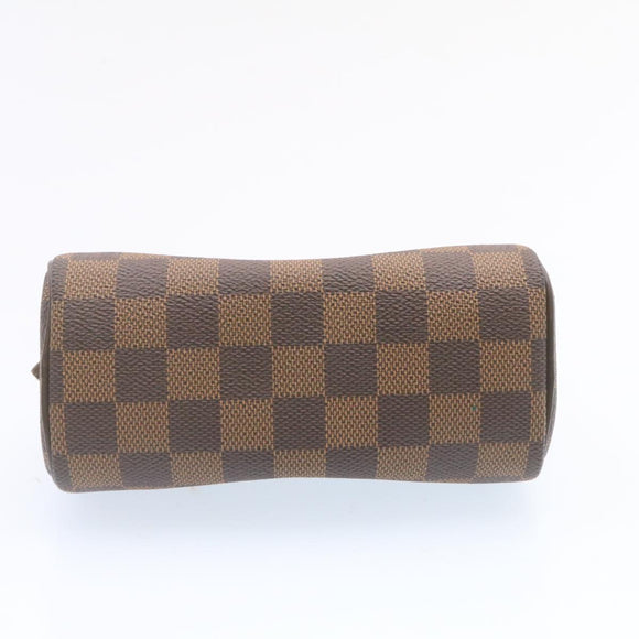 LOUIS VUITTON Damier Ebene Mini Speedy Hand Bag M41534 LV Auth 25202SM