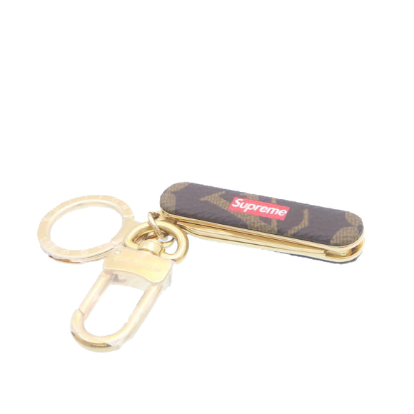 LOUIS VUITTON Supreme Monogram City Game Pocket Knife Charm MP2071 LV Auth 25299