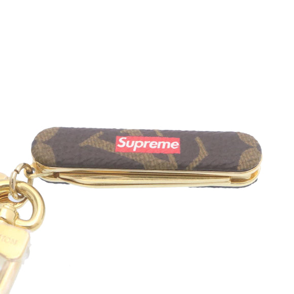 LOUIS VUITTON Supreme Monogram City Game Pocket Knife Charm MP2071 LV Auth 25299