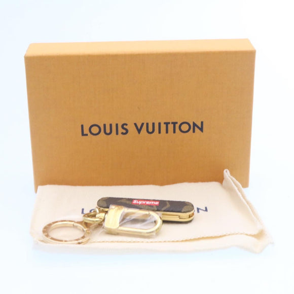 LOUIS VUITTON Supreme Monogram City Game Pocket Knife Charm MP2071 LV Auth 25299