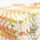 Salvatore Ferragamo INTRECCIATO Gancini Hand Bag Multicolor Auth 25306V-17