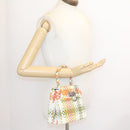 Salvatore Ferragamo INTRECCIATO Gancini Hand Bag Multicolor Auth 25306V-12