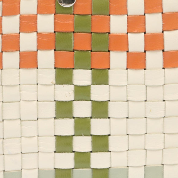 Salvatore Ferragamo INTRECCIATO Gancini Hand Bag Multicolor Auth 25306V