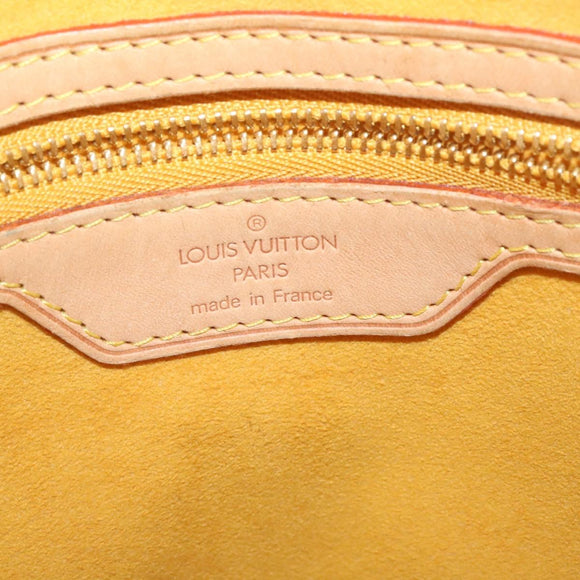 LOUIS VUITTON Monogram Multicolor Bucket Frange ToteBag Schwarz M40110 Auth 25649S