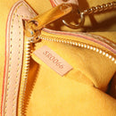 LOUIS VUITTON Monogram Multicolor Bucket Frange ToteBag Black M40110 Auth 25649S-10