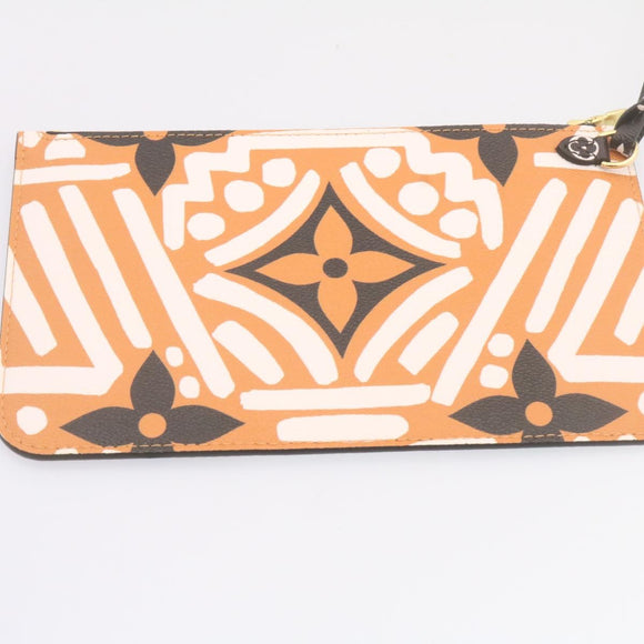 LOUIS VUITTON Monogram Giant Neverfull MM Tote Bag Caramel M56584 LV Auth 25725S