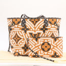 LOUIS VUITTON Monogram Giant Neverfull MM Tote Bag Caramel M56584 LV Auth 25725S-12