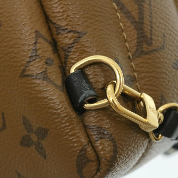 LOUIS VUITTON Monogram Reverse Palm Springs Mini Backpack M44872 LV Auth 25969SM