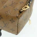 LOUIS VUITTON Monogram Reverse Palm Springs Mini Backpack M44872 LV Auth 25969SM-16