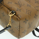 LOUIS VUITTON Monogram Reverse Palm Springs Mini Backpack M44872 LV Auth 25969SM-17