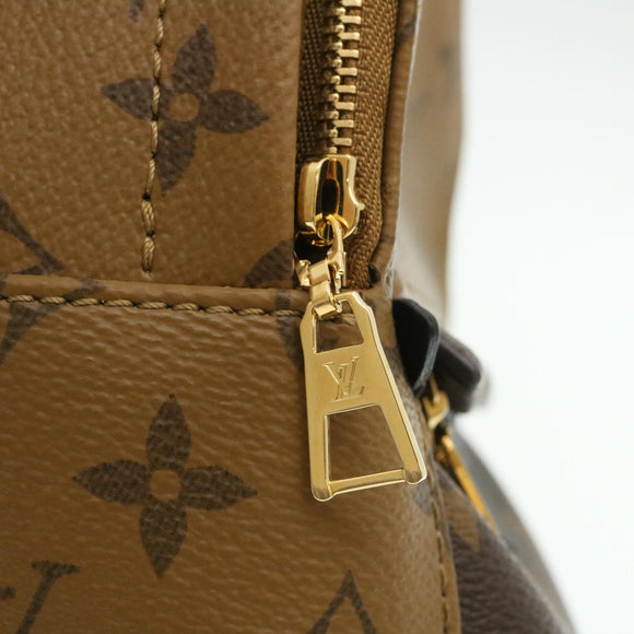 LOUIS VUITTON Monogram Reverse Palm Springs Mini Backpack M44872 LV Auth 25969SM