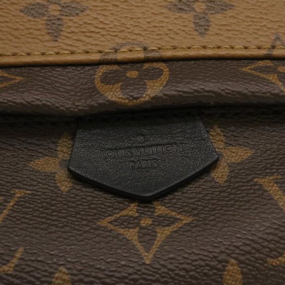 LOUIS VUITTON Monogram Reverse Palm Springs Mini Backpack M44872 LV Auth 25969SM