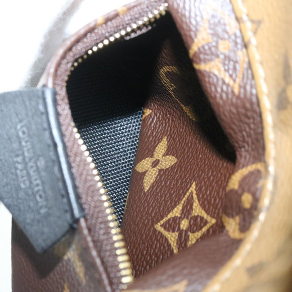 LOUIS VUITTON Monogram Reverse Palm Springs Mini Backpack M44872 LV Auth 25969SM