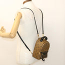 LOUIS VUITTON Monogram Reverse Palm Springs Mini Backpack M44872 LV Auth 25969SM-25