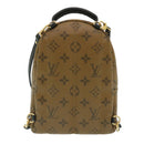 LOUIS VUITTON Monogram Reverse Palm Springs Mini Backpack M44872 LV Auth 25969SM-2