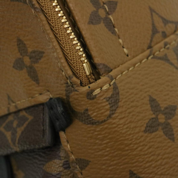 LOUIS VUITTON Monogram Reverse Palm Springs Mini Backpack M44872 LV Auth 25969SM