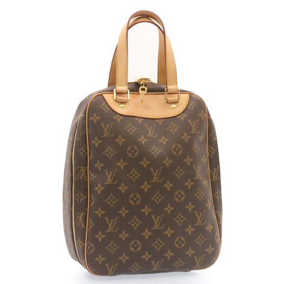 LOUIS VUITTON Monogram Excursion Hand Bag M41450 LV Auth 25970V