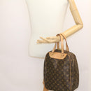 LOUIS VUITTON Monogram Excursion Hand Bag M41450 LV Auth 25970V-21