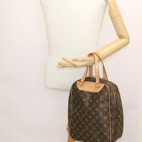 LOUIS VUITTON Monogram Excursion Hand Bag M41450 LV Auth 25970V