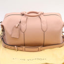 LOUIS VUITTON Astralis Boston Bag Taurillon ClemenceLeather M50279 Auth 25991S-12