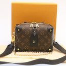 LOUIS VUITTON Monogram Petit Maru Suple 2Way Hand ShoulderBag M45571 Auth 26055S-12
