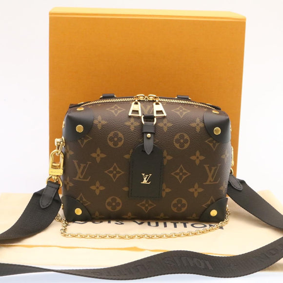 LOUIS VUITTON Monogram Petit Maru Suple 2Way Hand ShoulderBag M45571 Auth 26055S