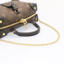 LOUIS VUITTON Monogram Petit Maru Suple 2Way Hand ShoulderBag M45571 Auth 26055S-8