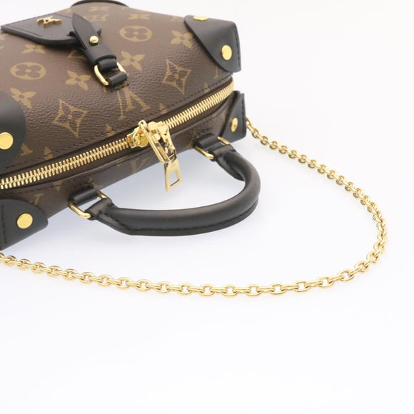 LOUIS VUITTON Monogram Petit Maru Suple 2Way Hand ShoulderBag M45571 Auth 26055S
