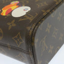 LOUIS VUITTON Monogram Panda TakashiMurakami Vavin PM ToteBag M51173 Auth 26131SV-15