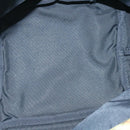 BURBERRY Nova Check Blue Label Hand Bag Nylon Brown Auth 26353-11