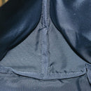 BURBERRY Nova Check Blue Label Hand Bag Nylon Brown Auth 26353-19