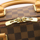 LOUIS VUITTON Damier Ebene Keepall 45 Boston Bag LV Auth 26495S-19