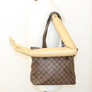 LOUIS VUITTON Damier Ebene Cabas Piano Tote Bag N51187 LV Auth 26496AV-22