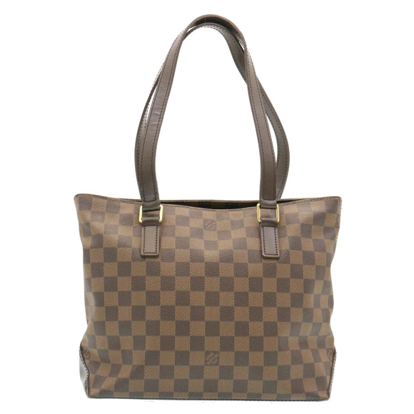 LOUIS VUITTON Damier Ebene Cabas Piano Tote Bag N51187 LV Auth 26496AV