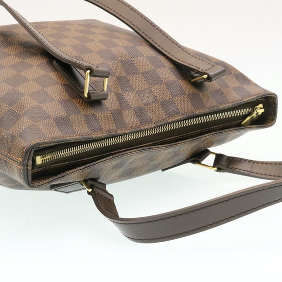LOUIS VUITTON Damier Ebene Cabas Piano Tote Bag N51187 LV Auth 26496AV