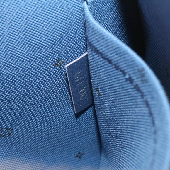 LOUIS VUITTON Monogram Escal Neverfull MM Tote Bag Blue M45128 LV Auth 26573S