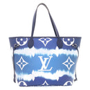 LOUIS VUITTON Monogram Escal Neverfull MM Tote Bag Blue M45128 LV Auth 26573S-13