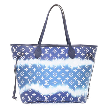 LOUIS VUITTON Monogram Escal Neverfull MM Tote Bag Blue M45128 LV Auth 26573S - 0