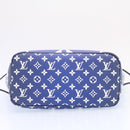 LOUIS VUITTON Monogram Escal Neverfull MM Tote Bag Blue M45128 LV Auth 26573S-5
